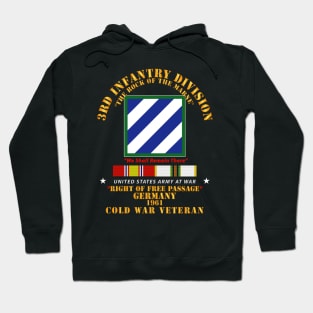 3rd ID - Right of Passage - Germany w Cold War SVC Hoodie